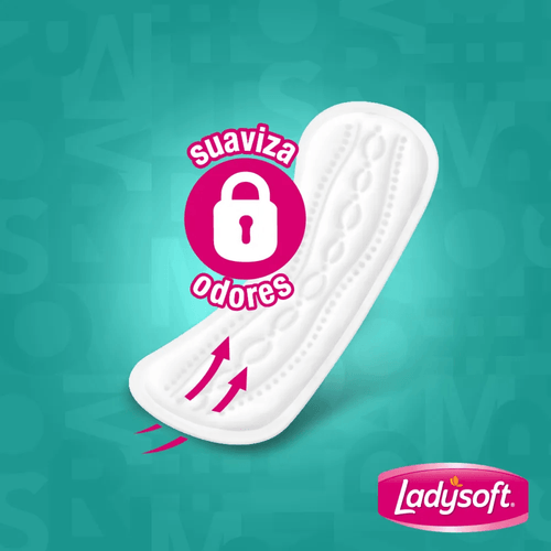 Protetor Diário LadySoft com 15 unidades