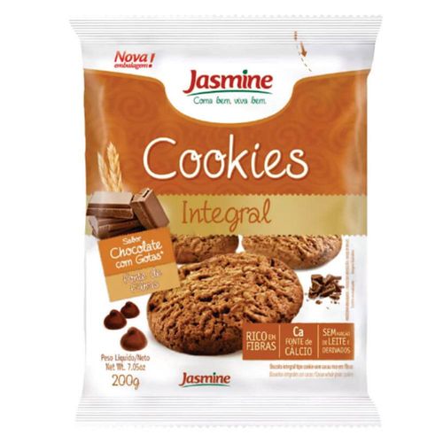 Cookies Jasmine Integral Chocolate 200g