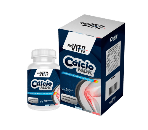 PenseVita Calcio MDK com 60 cápsulas