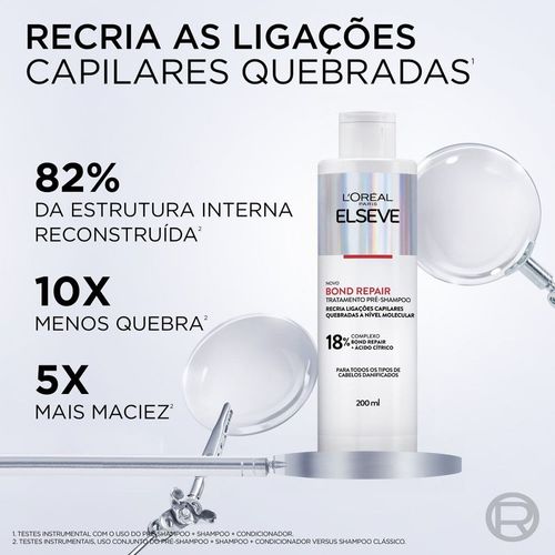 Tratamento Pré-Shampoo Elseve Bond Reapair 200ml