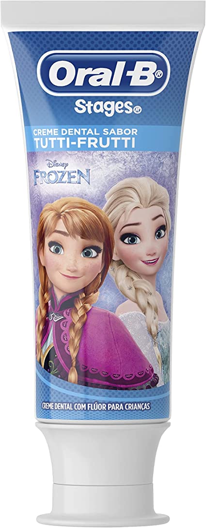 Creme Dental Infantil Oral-B Pro Saúde Stages Frozen 100G