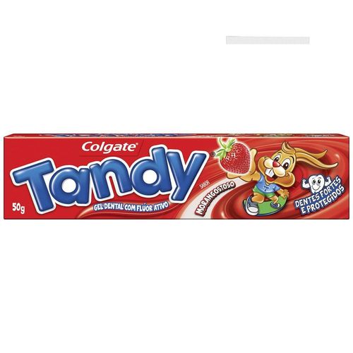 Creme Dental Tandy Infantil Morango 50G