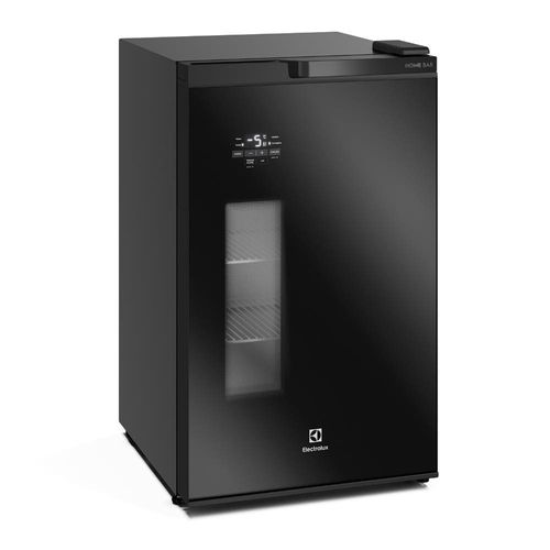 Cervejeira Home Bar Electrolux EB100 Frost Free 100L Porta de Vidro Preta 110V