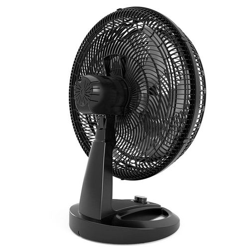 Ventilador de Mesa Britânia Maxx Force BVT500 58cm com 3 Velocidades e 6 Pás - Preto 220v