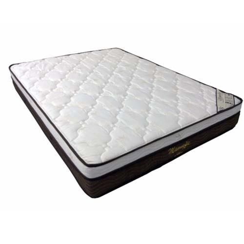 Colchão Casal Ortobom Magnyfic com Ortopillow e Molas Ensacadas 24x138x188cm - Marrom/Bege