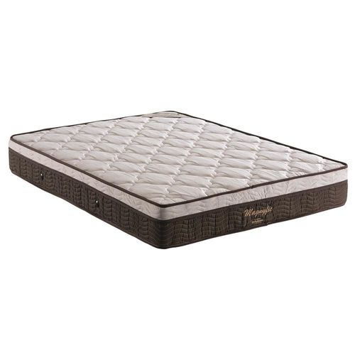 Colchão Casal Ortobom Magnyfic com Ortopillow e Molas Ensacadas 24x138x188cm - Marrom/Bege