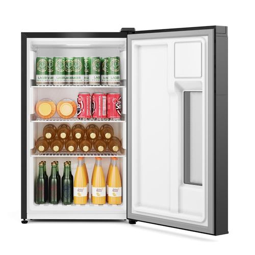 Cervejeira Home Bar Electrolux EB100 Frost Free 100L Porta de Vidro Preta 220V
