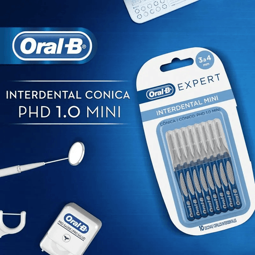 Escova Dental Oral-B Interdental Mini com 10 unidades