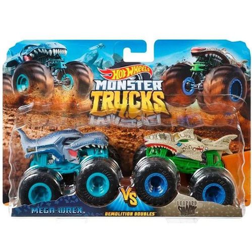 Carrinho Hot Wheels Monster Trucks Mattel Sortido 2 Unidades