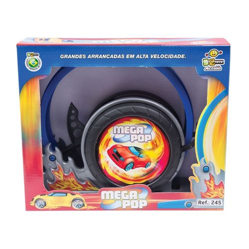 Brinquedo Lançador Carrinhos Mega Pop BS Toys