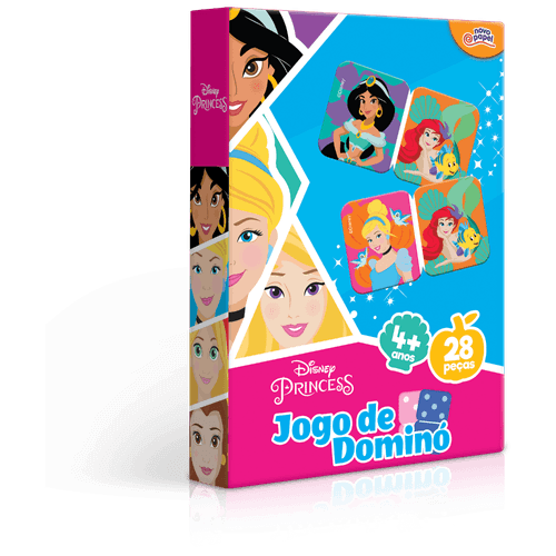 Dominó Novo Papel Princesas 8009