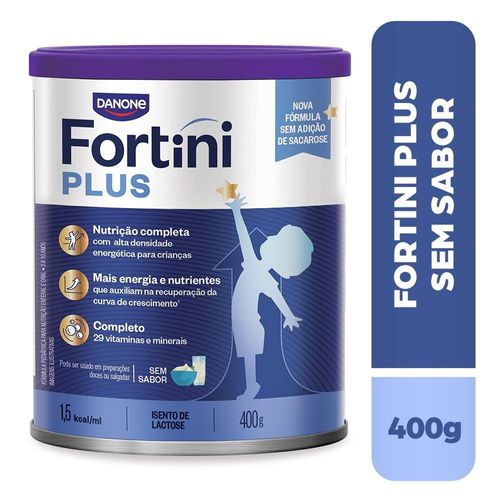 Suplemento Alimentar Infantil Fortini Plus Sem Sabor 400g