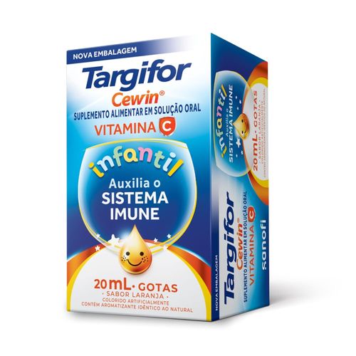 Vitamina C Targifor Cewin 200mg/ml Gotas Infantil 20ml