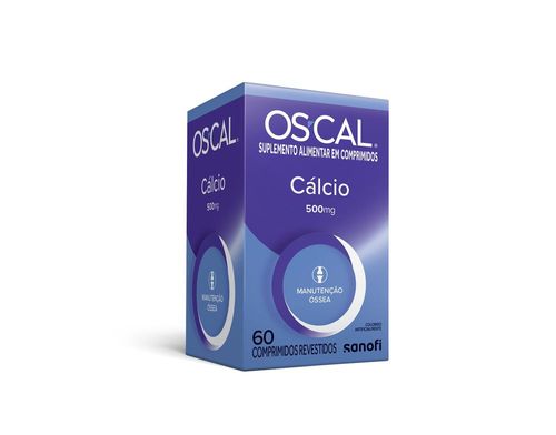 Cálcio 500mg 60 Comprimidos Os-Cal