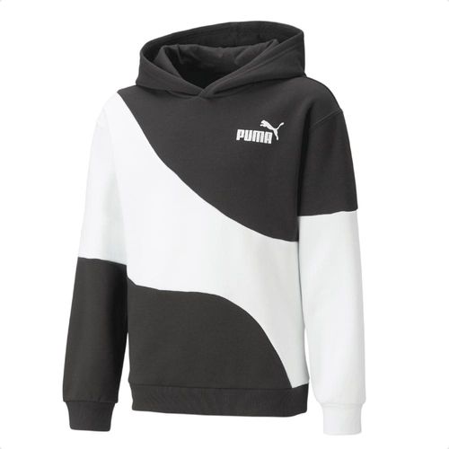Blusa Moletom Puma Power Cat Hoodie Fl B Infantil