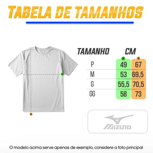 Camiseta Mizuno Treino Run Spark 2 Mescla Masculina