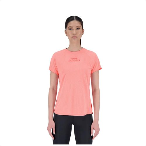 Camiseta New Balance Impact Run Print Feminina