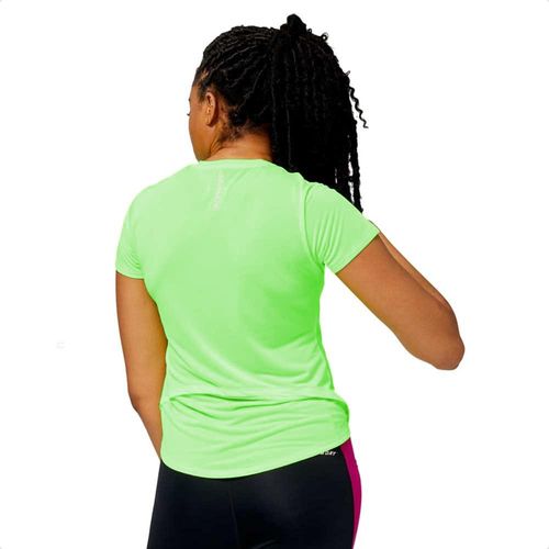 Camiseta New Balance Manga Curta Accelerate Feminina