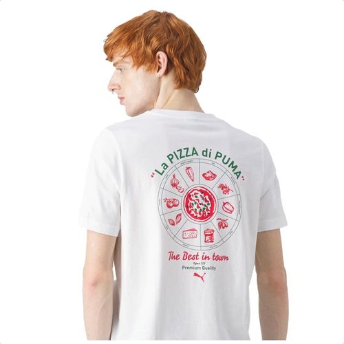 Camiseta Puma Graphics Pizza Masculina