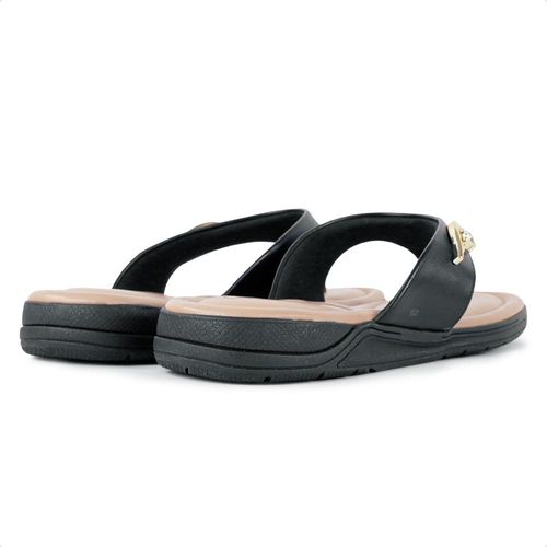 Chinelo Comfortflex Metallic Detail Feminino