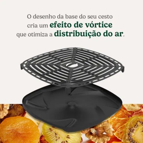 Air Fryer Digital 127v 4,2 Litros Cuisinart 1300w Preto