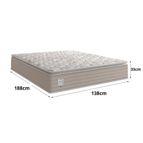 Colchão Casal Molas Ensacadas Cayenne Umaflex (188x138x33)