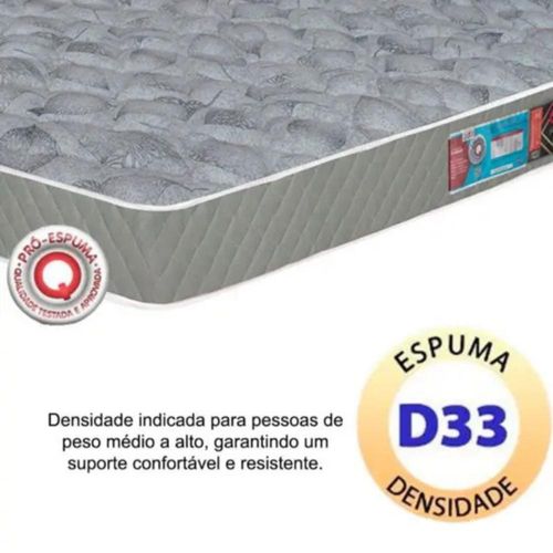 Colchão Solteiro Castor Sleep Max D33 (188x88x18)