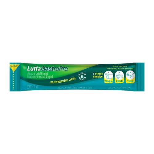 LuftaGastroPro Sachê Líquido 10ml