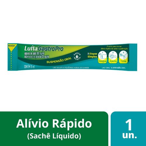 LuftaGastroPro Sachê Líquido 10ml
