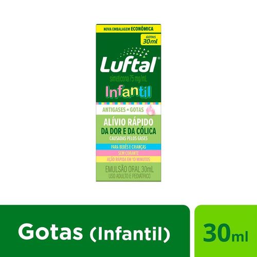 Luftal Infantil Antigases Simeticona 75mg/ml 30ml