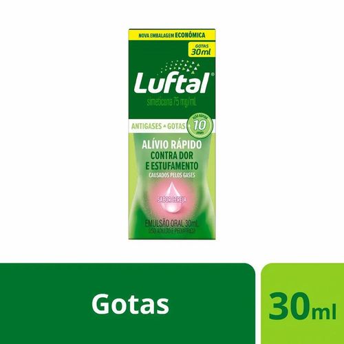 Luftal Gotas Simeticona Antigases 75mg/ml 30ml