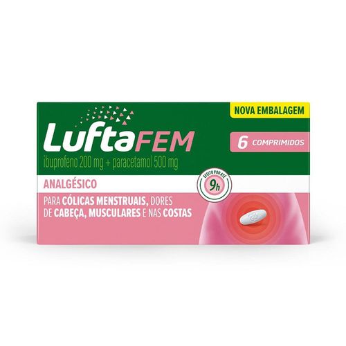 LuftaFem 6 Comprimidos