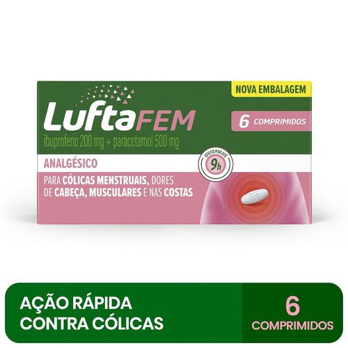 LuftaFem 6 Comprimidos