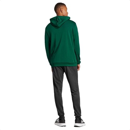 Conjunto Agasalho Moletinho Adidas Big Logo Capuz Masculino