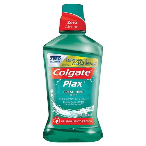 Enxaguante Bucal Plax Mint Leve 500 Pague350Ml
