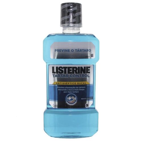 Enxaguante Bucal Antisséptico Listerine Tartar Cont Ment 500