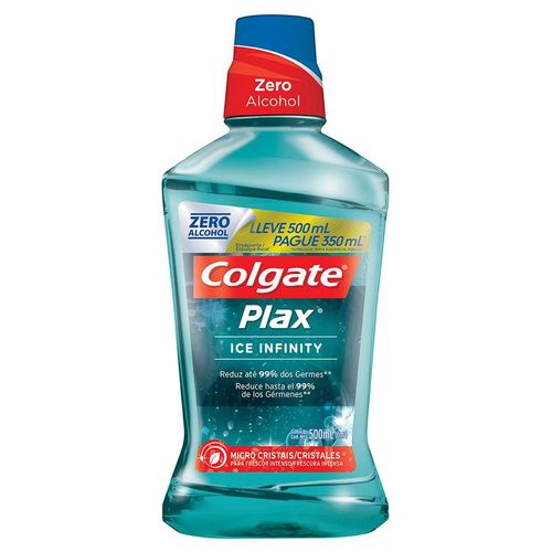 Enxaguante Bucal Plax Ic Infinity Leve 500Ml Pague 350Ml