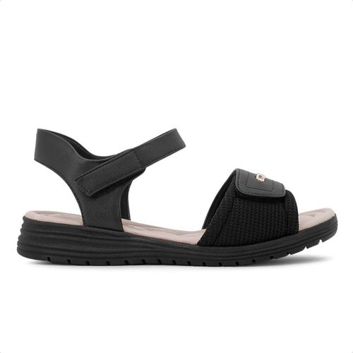 Sandália Comfortflex Papete Tiras Ajustáveis Feminina