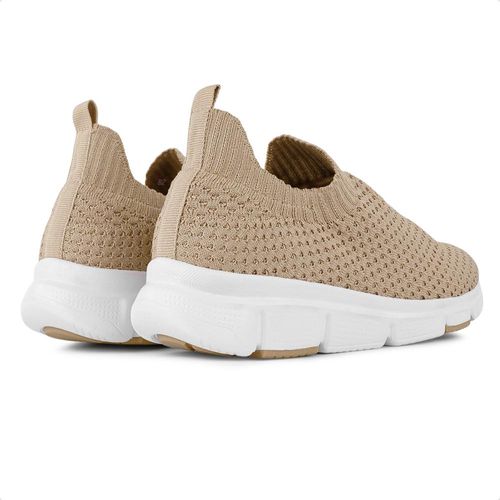Tênis Comfortflex Knit Elastic Slip On Feminino