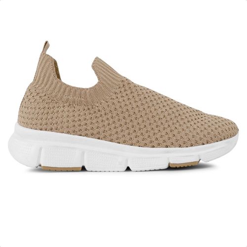 Tênis Comfortflex Knit Elastic Slip On Feminino