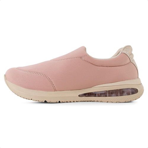 Tênis Comfortflex Slip On Zíper Feminino