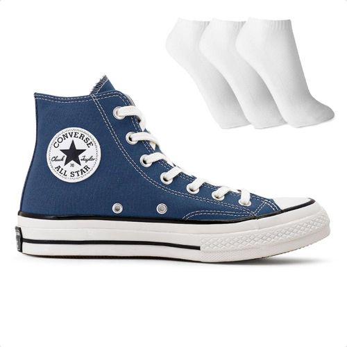 Tênis Converse Chuck 70 Vintage All Star + 3 Pares de Meias