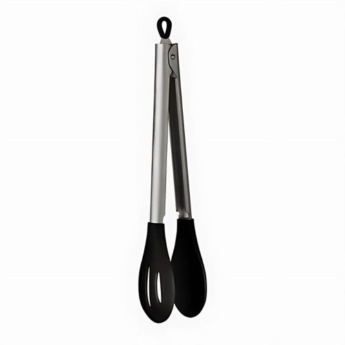 Pegador Pinça Alimentos Silicone Aço Inox Cuisinart Ctg-00-rtng