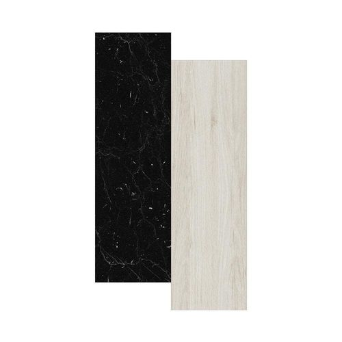 Armário Aéreo para Micro-ondas Bartira Rubi com 1 Nicho e 80,1cm de Largura – Freixo/Preto Poah