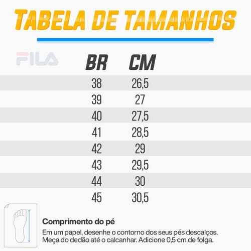 Tênis Fila Acd Classic Se Masculino + 3 Pares de Meias