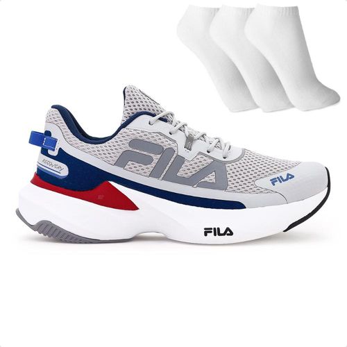 Tênis Fila Recovery Masculino + 3 Pares de Meias