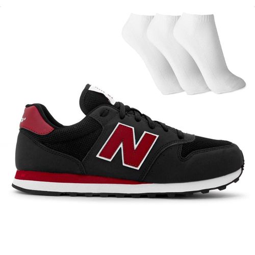 Tênis New Balance 500 V2 Masculino + 3 Pares de Meias
