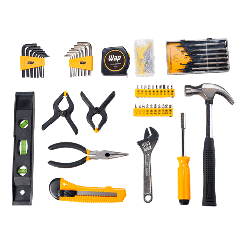 Kit de Ferramentas com 132 peças WAP MKF132