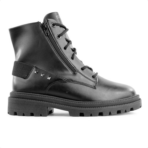 Bota Ramarim Coturno Tratorada Ziper Feminina