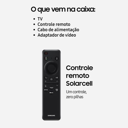 Smart TV 65" Samsung Crystal Ultra HD 4K U8600F com Sistema Operacional Tizen, Tecnologia HDR, SmartThings, Xbox Cloud Gaming e Alexa Integrada